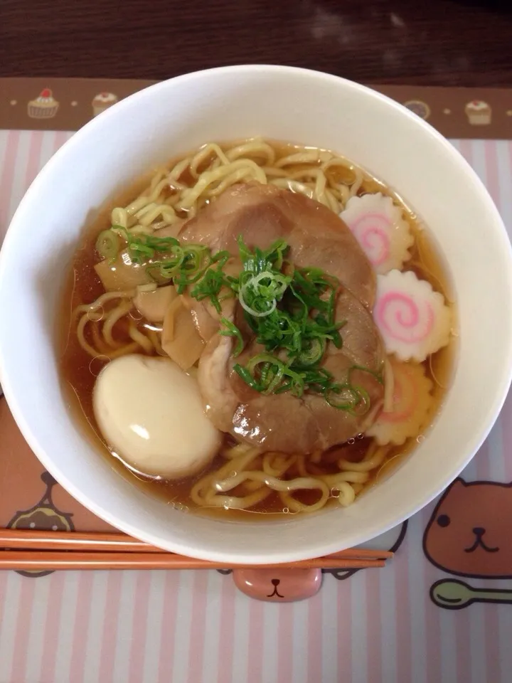 Snapdishの料理写真:今日のお昼は喜多方ラーメン|荒木 英幸さん