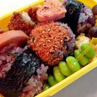 Snapdishの料理写真:息子のお弁当|TOMOさん