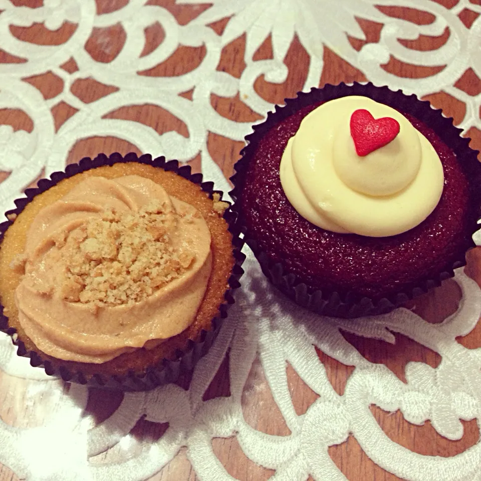 Milo & Nutella RVC cupcakes 😋|hurul | 후룰さん