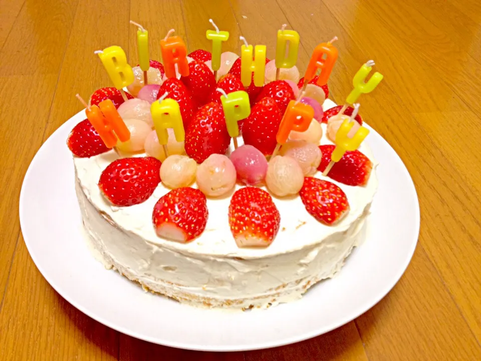 Snapdishの料理写真:Happy Birthday|moemi okuyanaさん