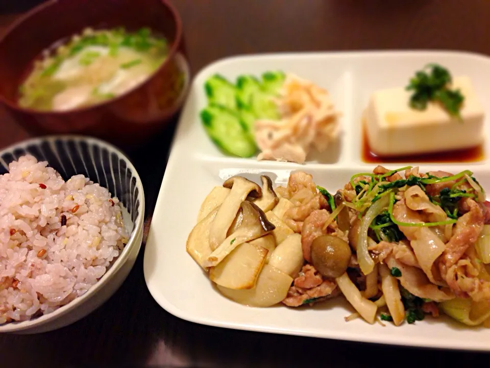 昨日の残り物で夜ご飯|あーやさん