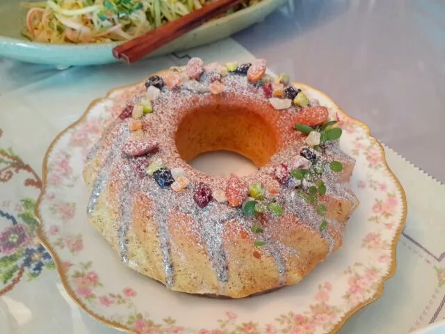 earl grey chiffon cake|Jihye Jenny Kimさん