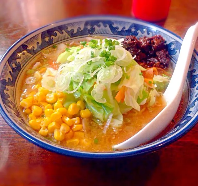 お仕事LUNCH☆味噌野菜拉麺|ももこさん