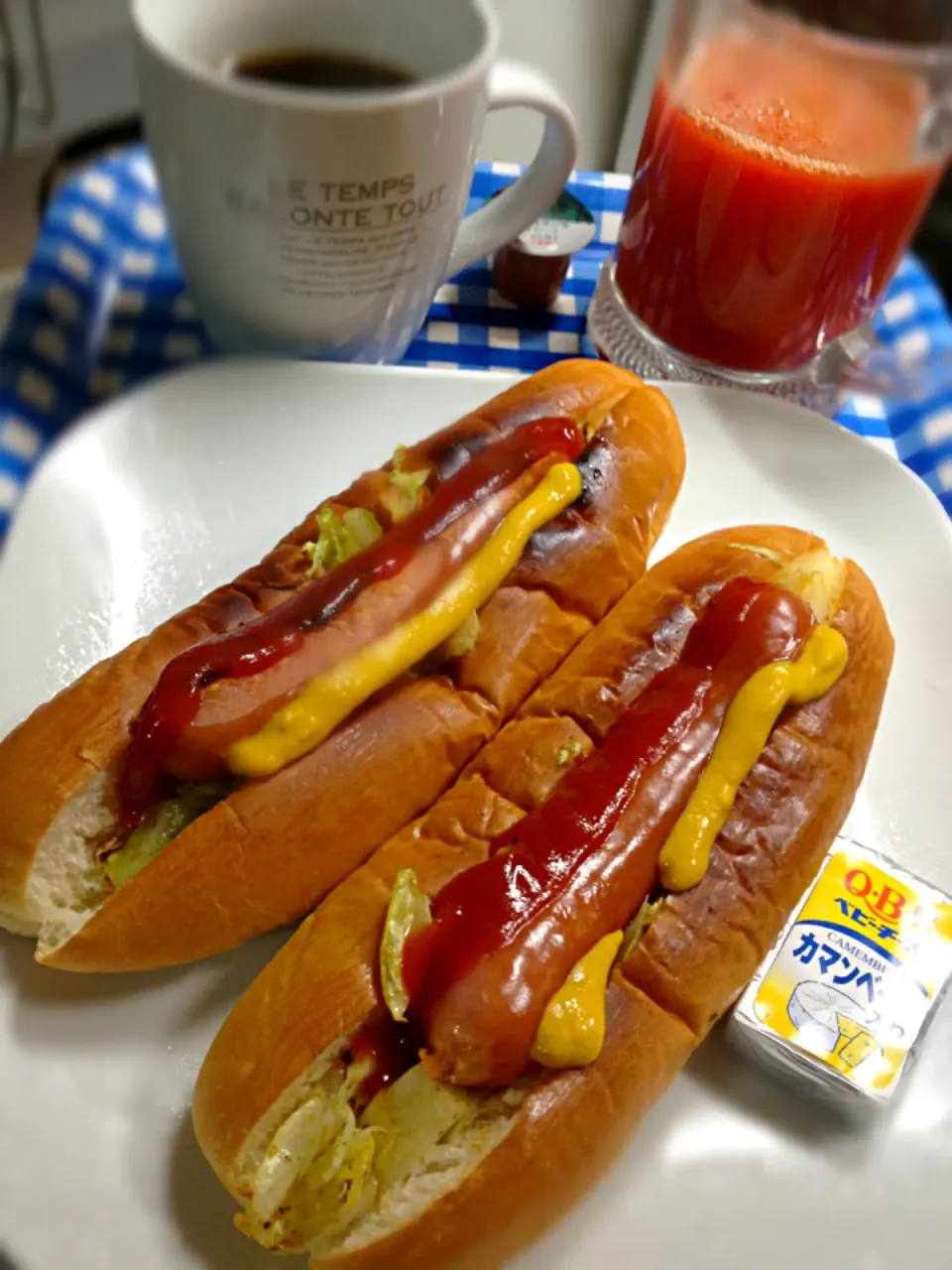 朝一番飯。相棒が、腹減ったとうるさいので。|ハルさん