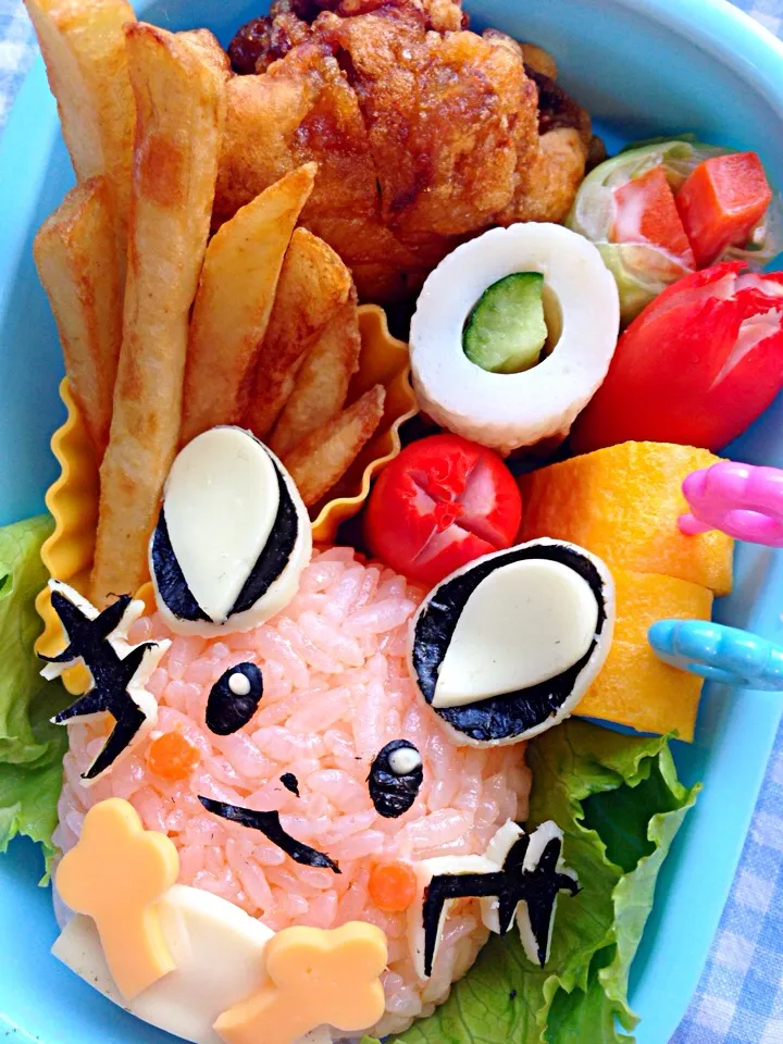 Snapdishの料理写真:ポケモン♡デデンネ弁当|ななんさん