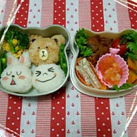 Snapdishの料理写真:LINEお弁当♪