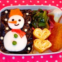 雪だるま弁当|侑美さん