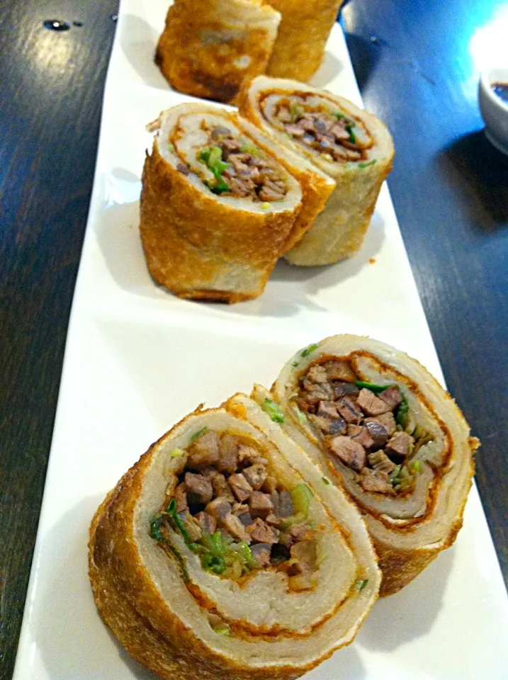 Beef in scallion pancake|Juliee ~ ジュリーさん