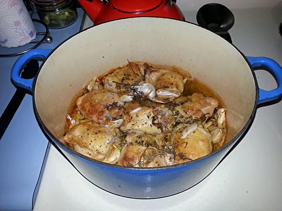 40 garlic clove chicken|Britt Huberさん