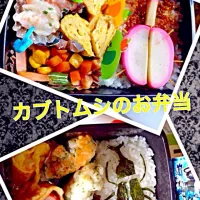 Snapdishの料理写真:夏のお弁当|Mariさん