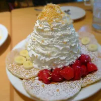 Snapdishの料理写真:Eggs Thingsパンケーキ|くわのみさん