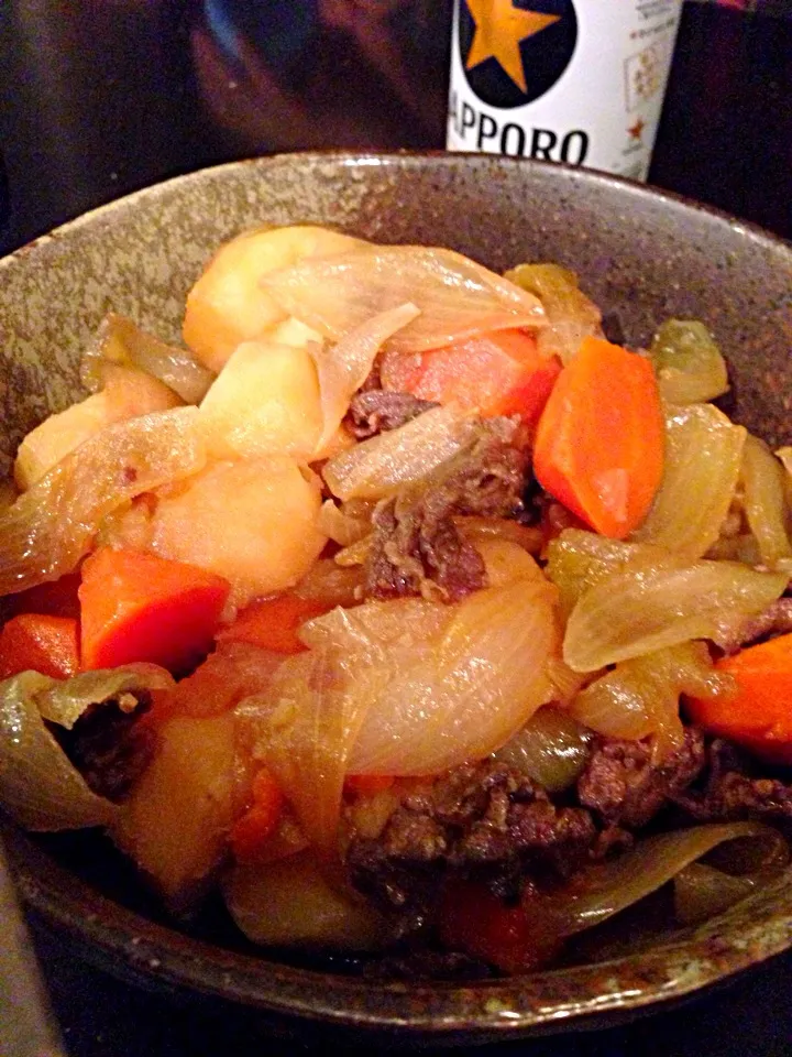 Braised meat and potatoes(nikujaga)☆にっくじゃが〜by mom|🌈Ami🍻さん