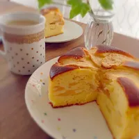 りんごたっぷりヨーグルトケーキ