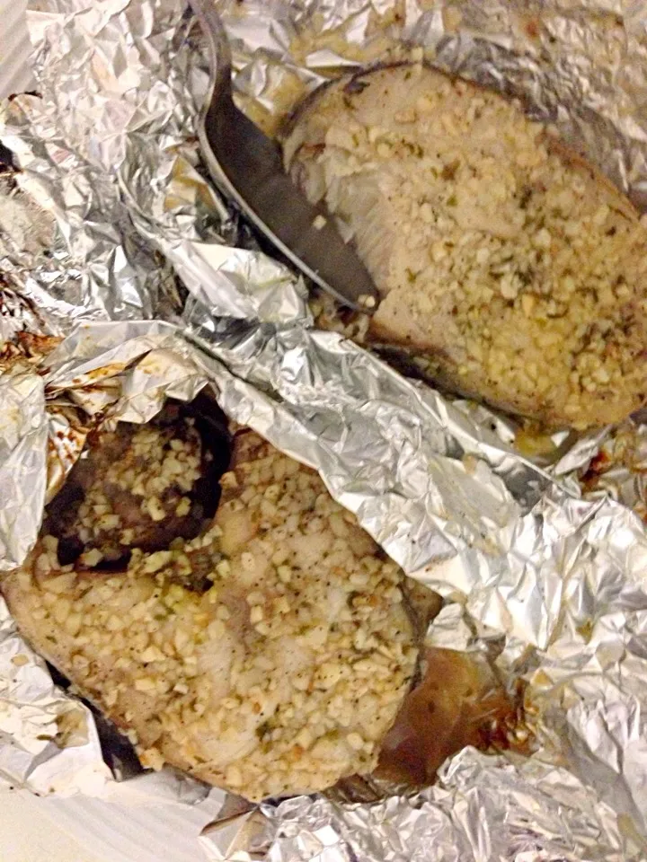 Baked fish with garlic|Jennieさん