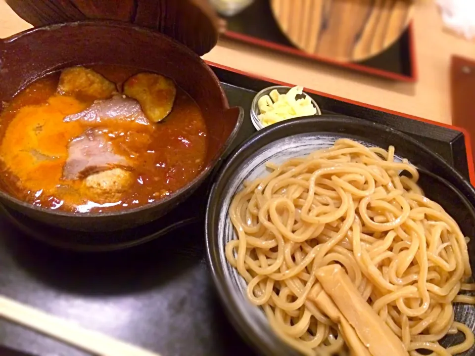 Snapdishの料理写真:トマトつけ麺|じょにーさん