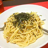 Snapdishの料理写真:納豆スパ|ayaさん