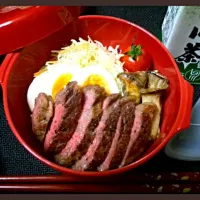 ステ～キ丼★弁当|Mariringさん