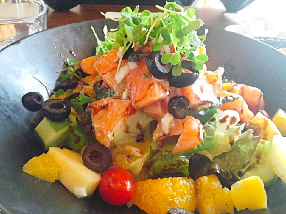 Smoked salmon salad|Sooji Parkさん