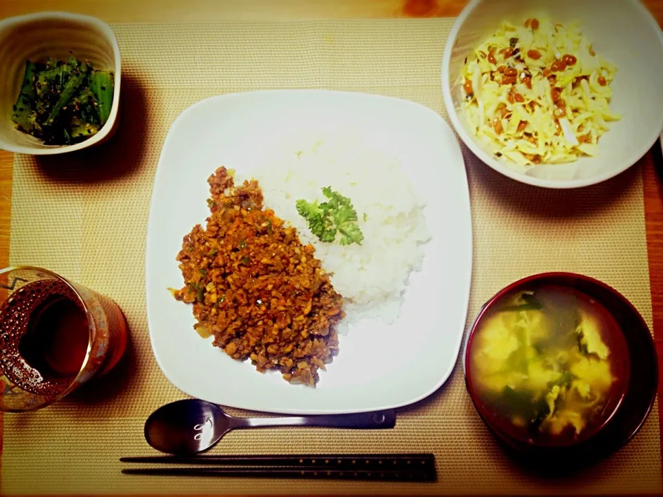 高野豆腐のドライカレー|チョコレートさん