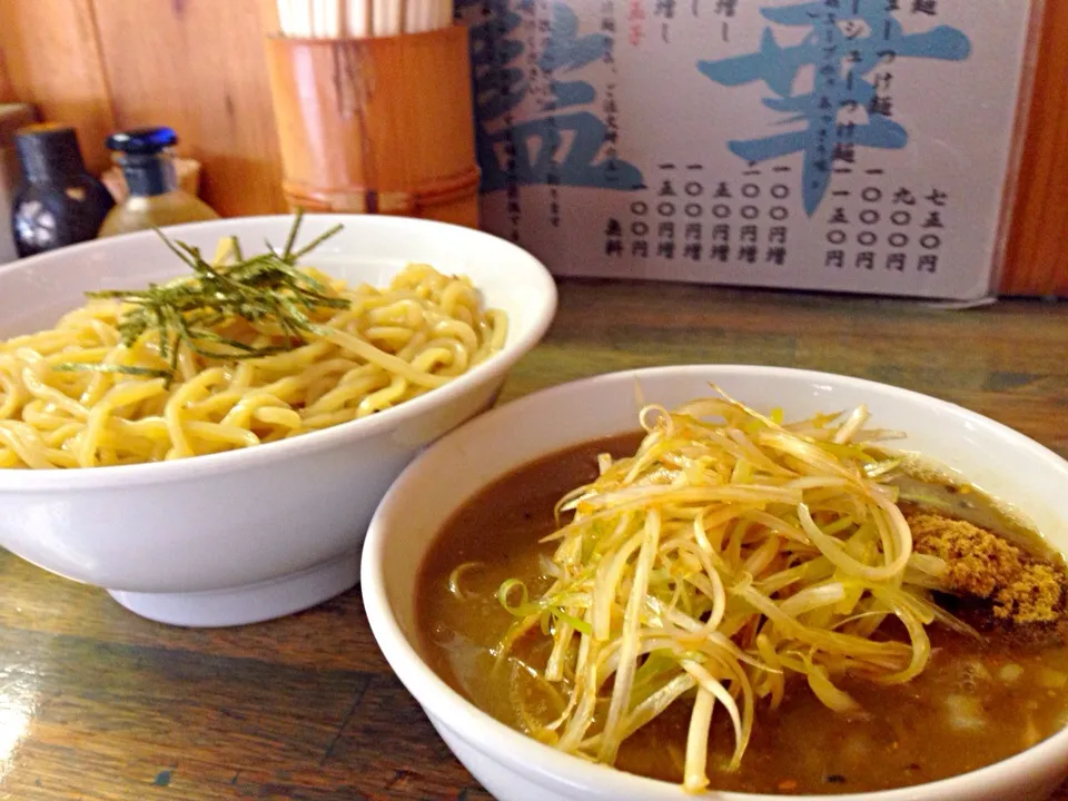 藍華のねぎつけ麺|としおさん