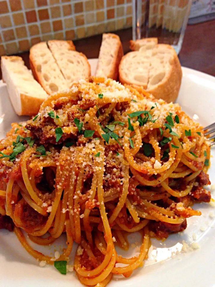 賄いはSpaghetti alla Bolognesese|Chef 中川浩行さん