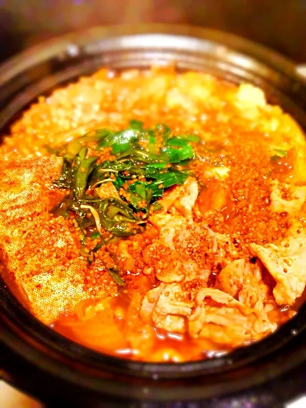 キムチ鍋|しおりさん