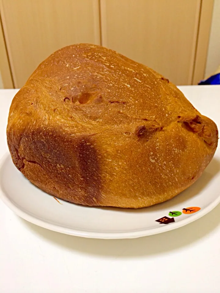 Snapdishの料理写真:祝🎉初HBいびつ食パン🐹|まんた🐹さん