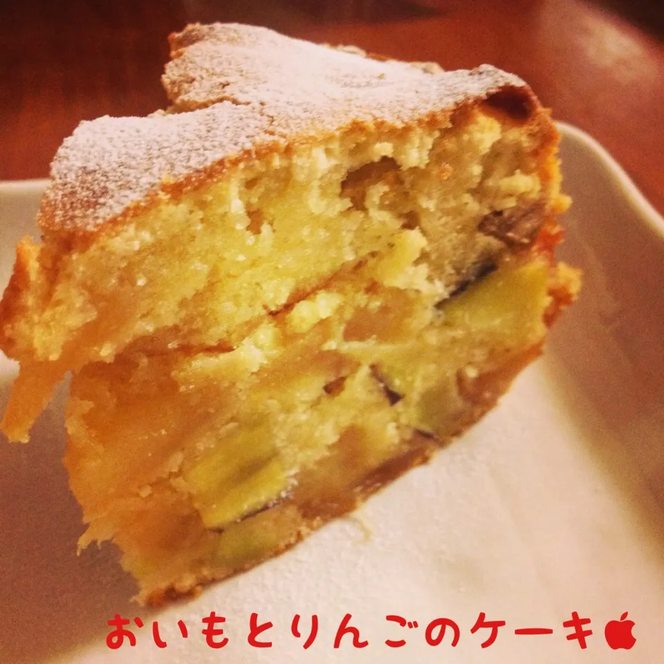 カラメルりんごとさつまいものケーキ|yukaさん