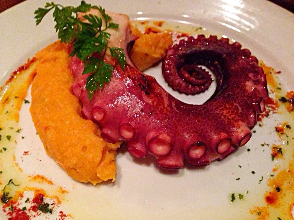 Spanish octupus with pumpkin|sgさん