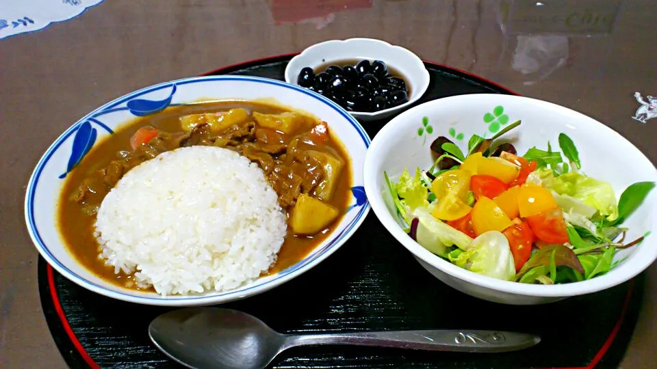 Snapdishの料理写真:japanese style beef curry n rice|sachiさん