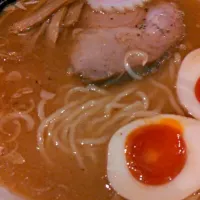 Snapdishの料理写真:味玉煮干しラーメン|うた○さん