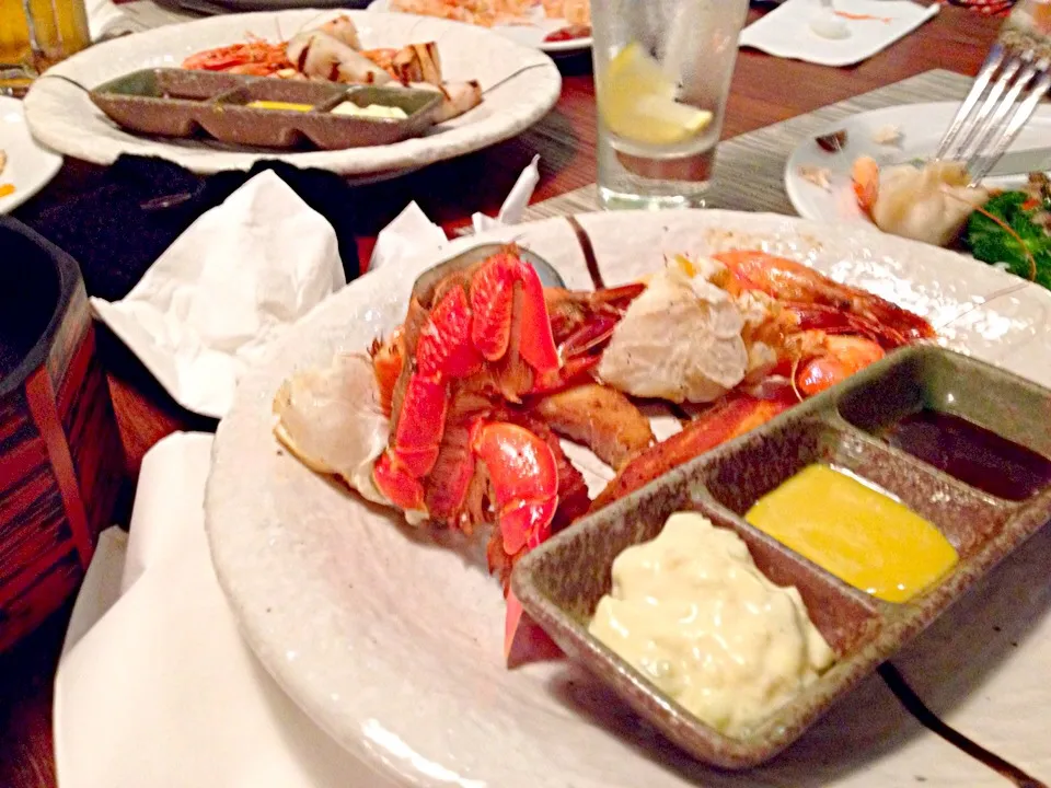 シーフードブッフェで夕食🍴|かずみさん