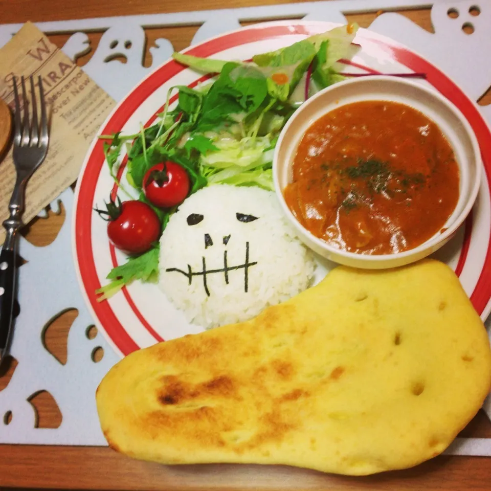 バターチキンカレー halloween ver.|susanさん