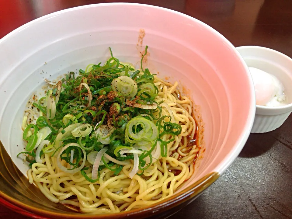 花山椒 汁無し担々麺|なちこさん