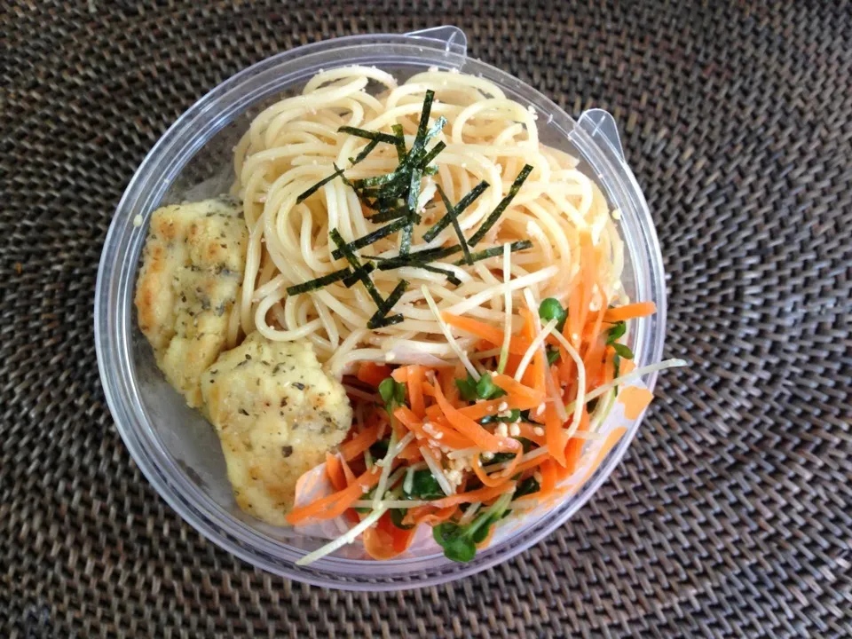 明太子スパゲティ弁当|*なおみん*さん