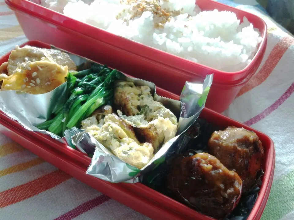 Snapdishの料理写真:今日のパパ弁は中華弁当♪|key♪さん