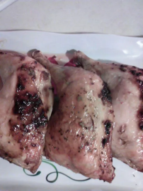 Snapdishの料理写真:Roasted chicken|Polly Gelfusoさん