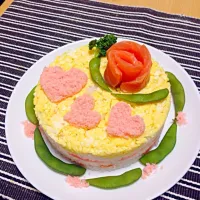 お寿司ケーキ|もえさん