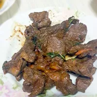 Snapdishの料理写真:塔香牛肉|松睿淳さん