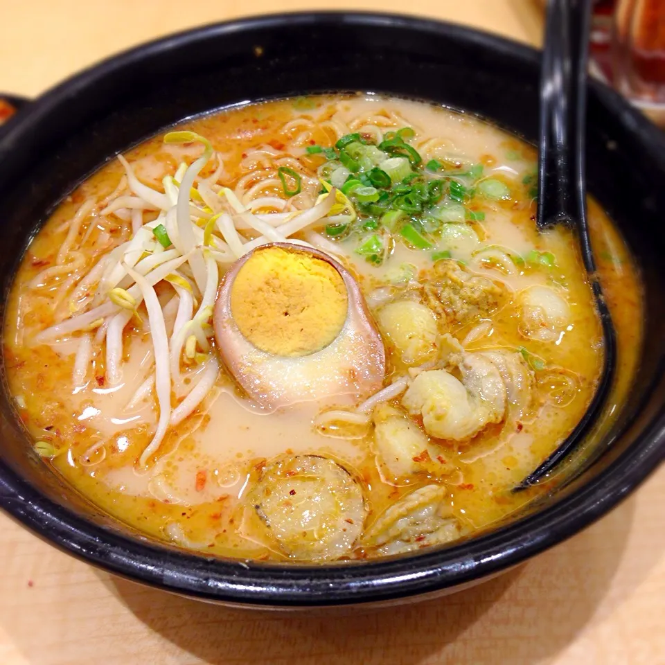 Scallop ramen. 🍜|해리さん