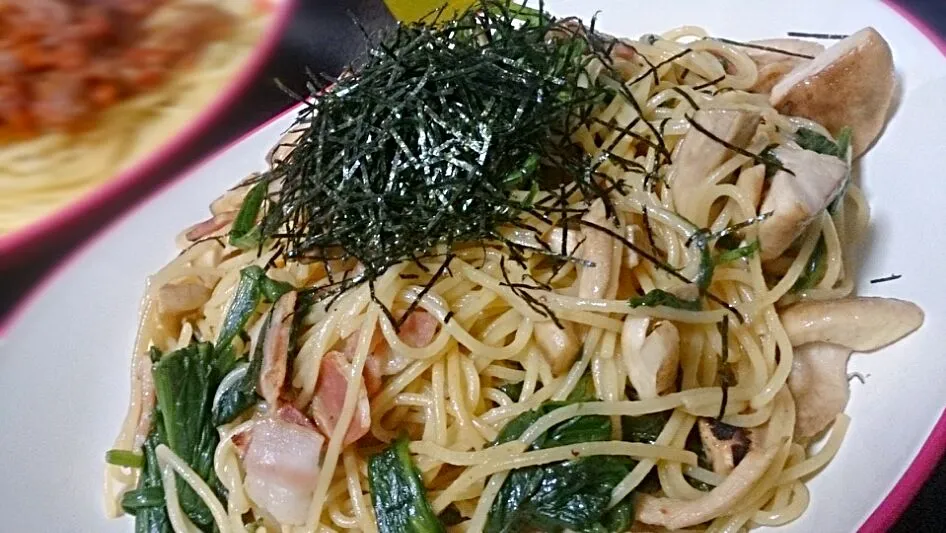 とれたてキノコのバター醤油パスタ|こっぺぱんさん