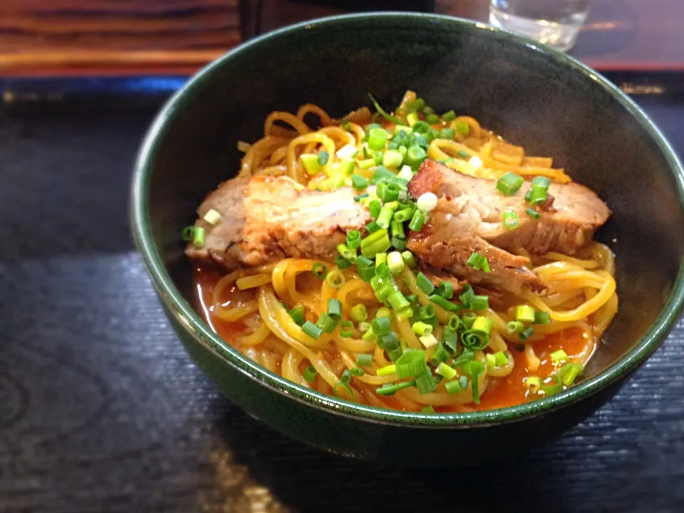 赤味噌ラーメン|メガネさん