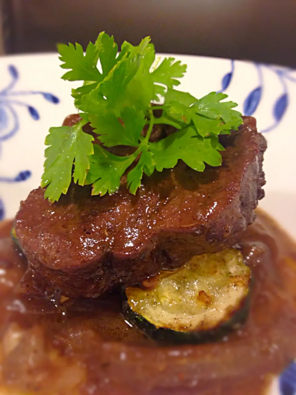 ラム肉の赤ワイン煮込みガラムマサラ風味|akikoさん