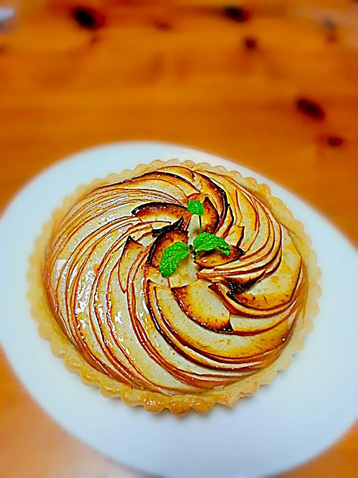 Snapdishの料理写真:Tarte aux pomme|Alley Catさん