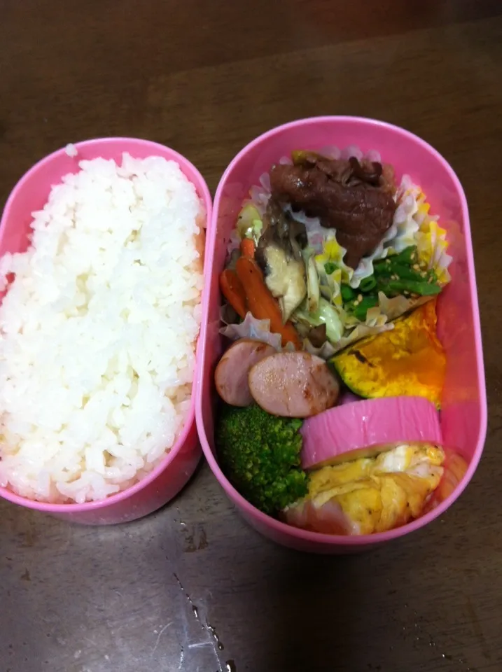 Snapdishの料理写真:今日の愛娘弁当(^O^)|Masumi Yonedaさん