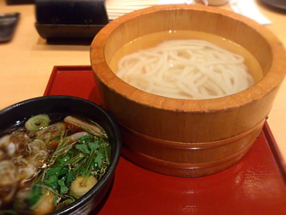 Snapdishの料理写真:つるとんたん 鴨汁うどん|にゃろめさん