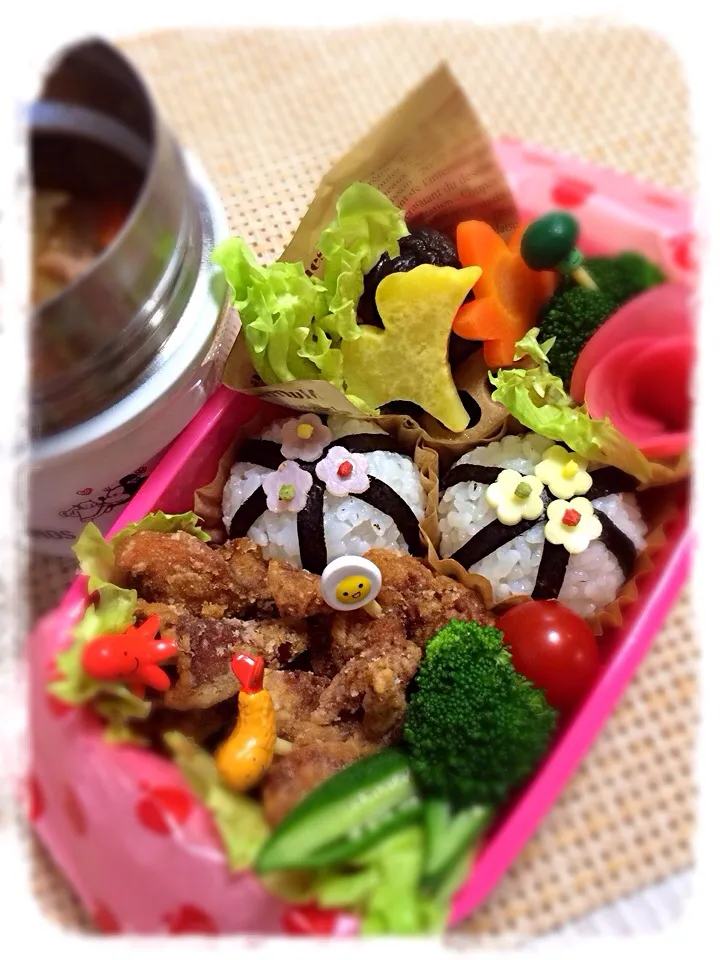 ゆっぴーઈ(◕ั◡◕ั)*ﾟ*♡のお弁当『今日のメインは豚汁〜( •ॢ◡-ॢ)-♡』|kumiさん