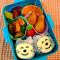 Snapdishの料理写真:11匹のねこ弁当♬