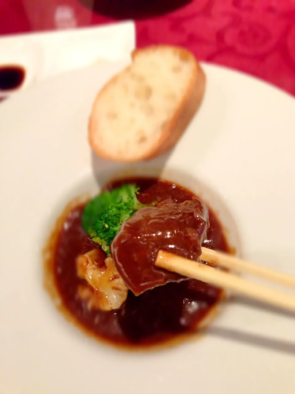 Kobe beef course. Beef stew|coxiella24さん