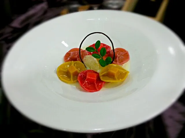 Foie gras Ravioli With Saffron Sauce|윤현정さん